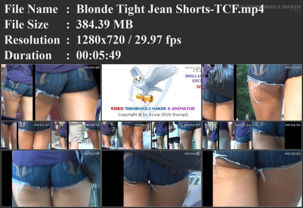Blonde Tight Jean Shorts-TCF.mp4.jpg
