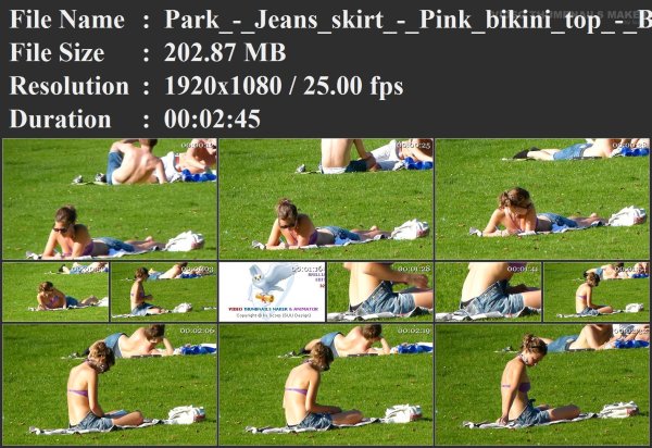 Park_-_Jeans_skirt_-_Pink_bikini_top_-_Black_thong.wmv.jpg