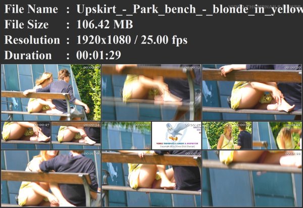 Upskirt_-_Park_bench_-_blonde_in_yellow_dress_-_pink_panties.wmv.jpg